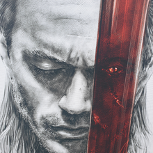 Geralt of Rivia by Kuris art