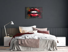 Rose lips artwork collab by Nins studio art and Chanman