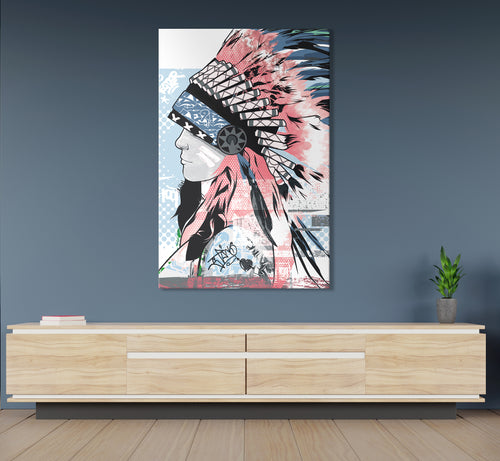 Indian headdress artwork by art of Hero
