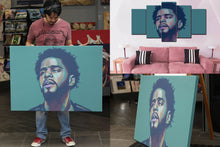 J Cole ( Green ) artwork by Eds G