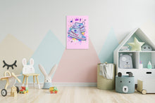 83. Kids Shoe 1 pink artwork - KIDS CANVAS - by Arts of Hero