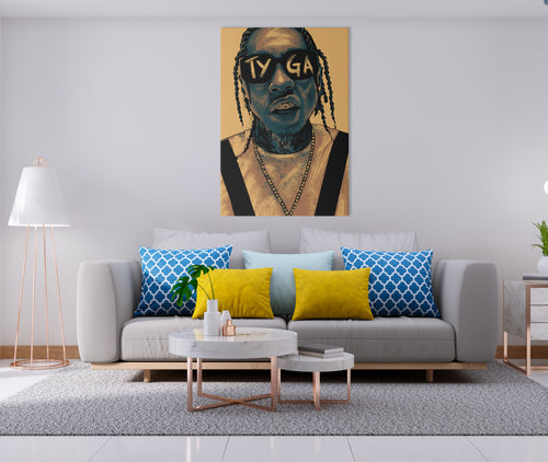 Tyga artwork by Zac art