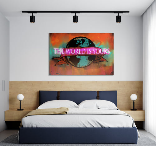 The world is yours artwork by Nins studio art